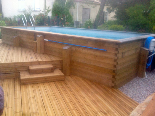 Piscine bois